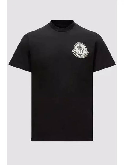 IDomestic ShippingI 8C00004 83927 998 Logo Short Sleeve T Shirt kr 217944 - MONCLER - BALAAN 1