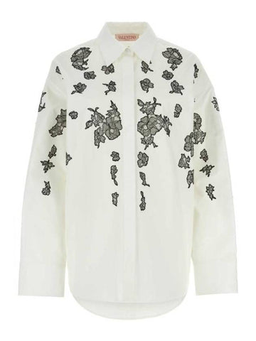 Shirt 3B0AB5Q05DN A01 White - VALENTINO - BALAAN 1