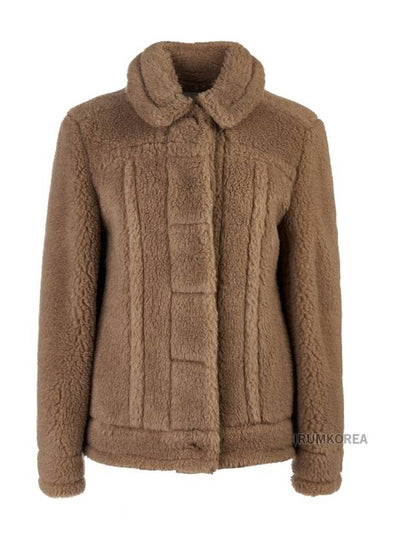 Teddino Teddy Bear Jacket Camel - MAX MARA - BALAAN 2