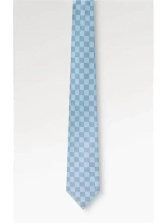 Damier Classic Tie Light Blue - LOUIS VUITTON - BALAAN 2