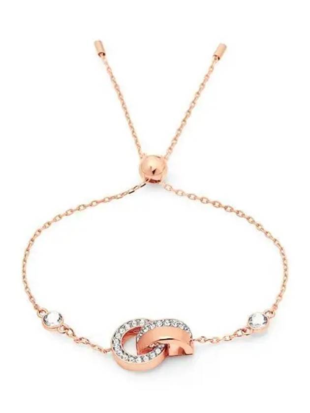 Hollow Crystal Bracelet Rose Gold - SWAROVSKI - BALAAN 2