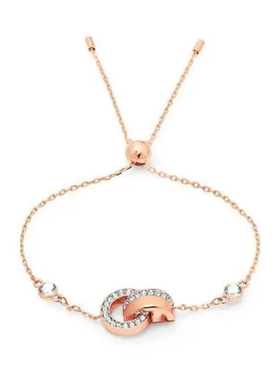 Hollow Crystal Bracelet Rose Gold - SWAROVSKI - BALAAN 2