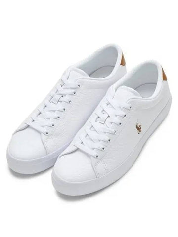 Longwood leather sneakers white - POLO RALPH LAUREN - BALAAN 1