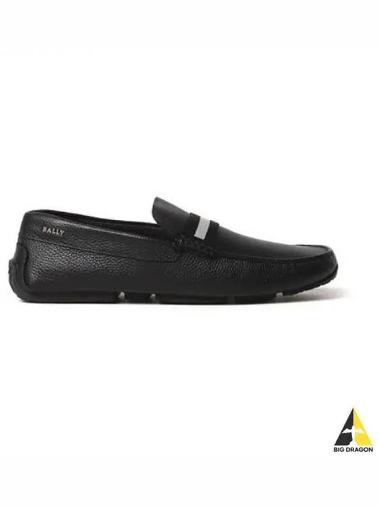23FW Pierce Driving Shoes Black PEARCE - BALLY - BALAAN 1