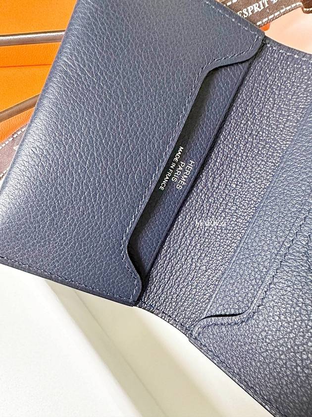 RMS Card Wallet Card Holder Blueny - HERMES - BALAAN 5