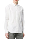 Neckline Star Embroidery Shirt White BM60381 09G 100 - GIVENCHY - BALAAN 3