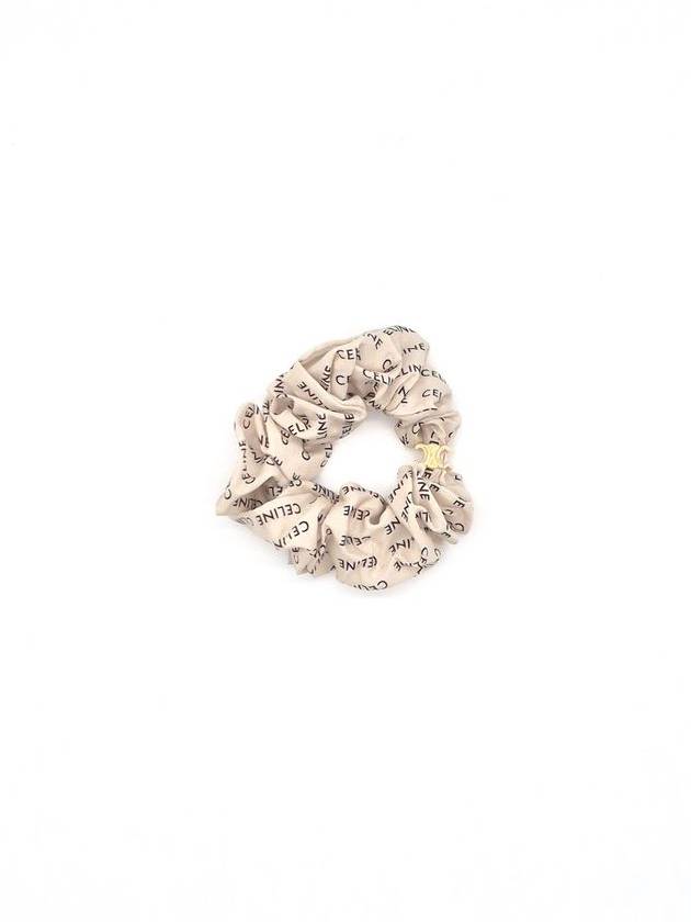 Rayure Bracelet Slik Scrunchy Gold White - CELINE - BALAAN 7