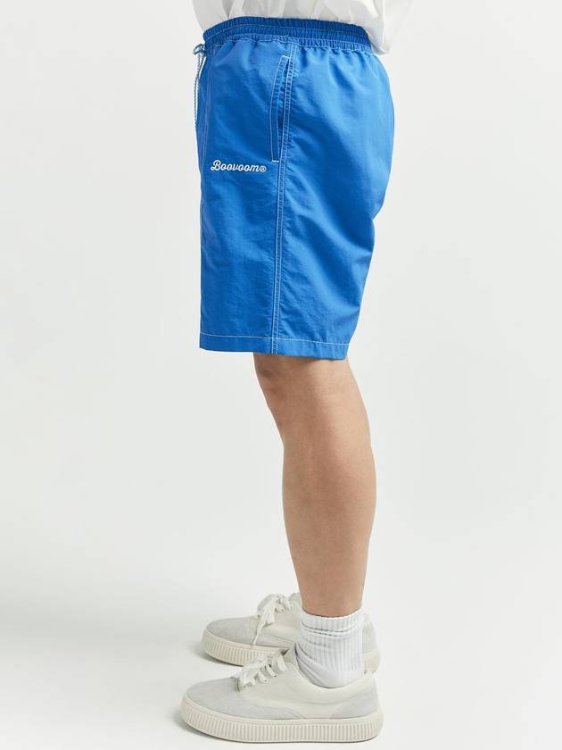 Beachside stitch shorts blue - BOOVOOM - BALAAN 3