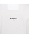 4G Logo Cotton Short Sleeve T-shirt White - GIVENCHY - BALAAN 8