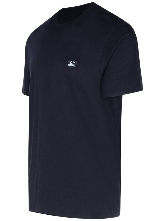 C.P. Company Blue Cotton T-Shirt - CP COMPANY - BALAAN 2