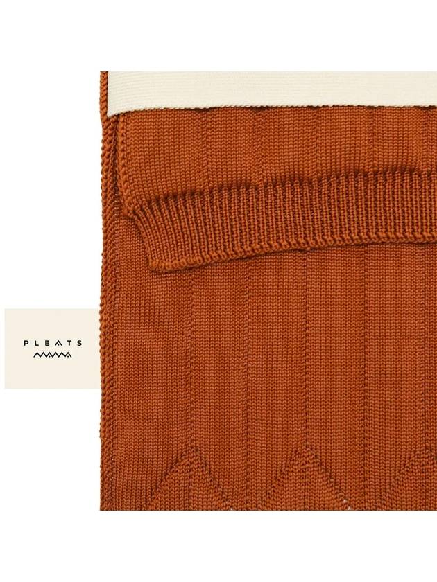 Air Knit Laptop Pouch Caramel 13 Type - PLEATSMAMA - BALAAN 2