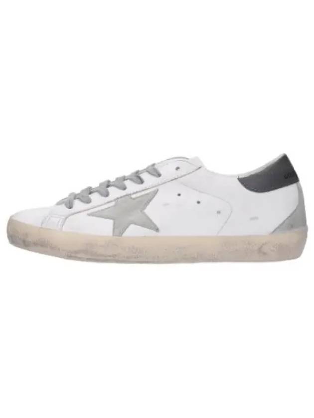 Superstar dark gray tab sneakers white ice - GOLDEN GOOSE - BALAAN 1