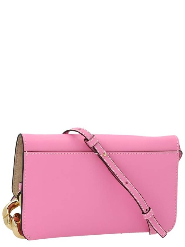 Logo Print Small Shoulder Bag Pink - JW ANDERSON - BALAAN 3