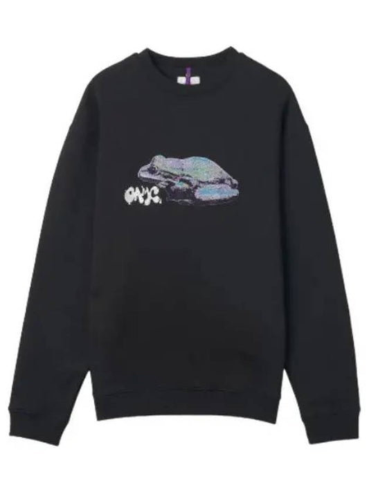 Amphibian Sweatshirt Black T Shirt - OAMC - BALAAN 1