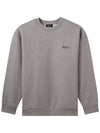 Clint Chest Logo Sweatshirt Grey - A.P.C. - BALAAN 2