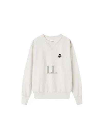 Men's Mike Logo Sweatshirt Ecru - ISABEL MARANT - BALAAN 2