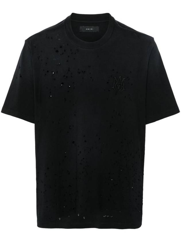 Amiri Ma Shotgun Embroidered Tee Clothing - AMIRI - BALAAN 1