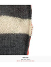 Striped Mohair Wool Blend Knit Top Grey - MARNI - BALAAN 11