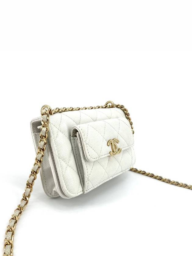 Caviar pocket woc mini bag cross - CHANEL - BALAAN 3