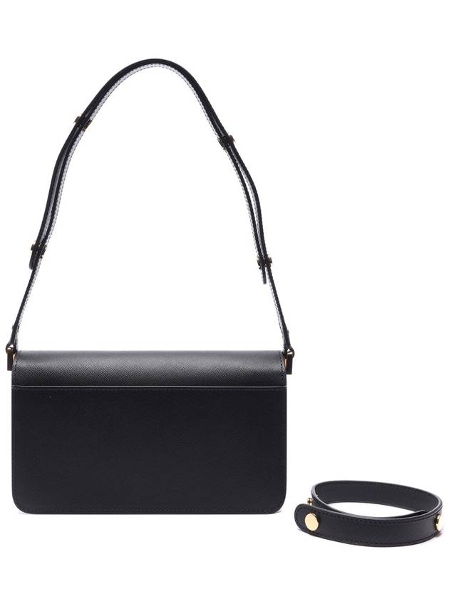 Trunk East West Shoulder Bag Black - MARNI - BALAAN 5