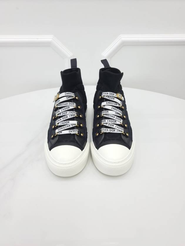 Walk Black Macrocannage Technical Sneakers 38 - DIOR - BALAAN 2