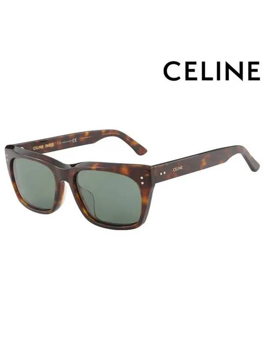 Sunglasses CL40060F 54N Square Acetate Men Women - CELINE - BALAAN 1