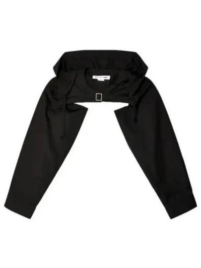 Hooded Bolero Black - COMME DES GARCONS - BALAAN 2