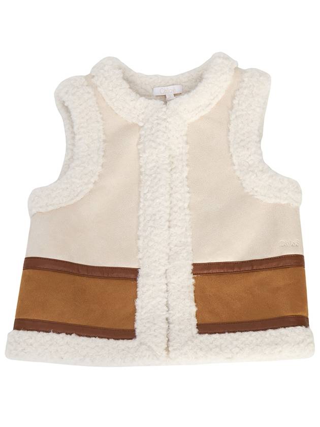 Kids vest C20361 324 6A12A Adult wearable - CHLOE - BALAAN 1