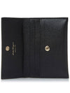 Vara Bow Card Walletr Black - SALVATORE FERRAGAMO - BALAAN 10