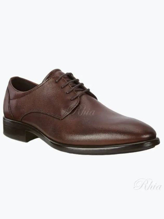 City Tray Leather Derby Brown - ECCO - BALAAN 2