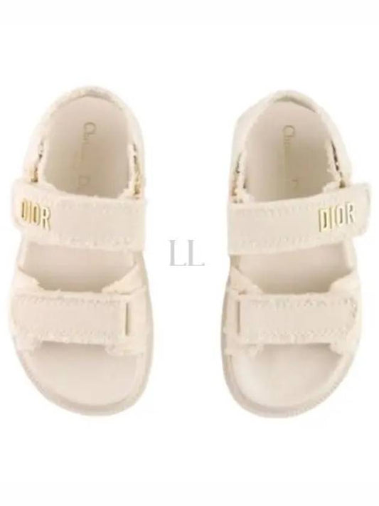 Act Velcro Sandals Ecru - DIOR - BALAAN 2