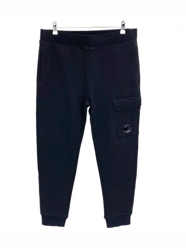 Men's Lens Cargo Pocket Track Pants Black - CP COMPANY - BALAAN 2