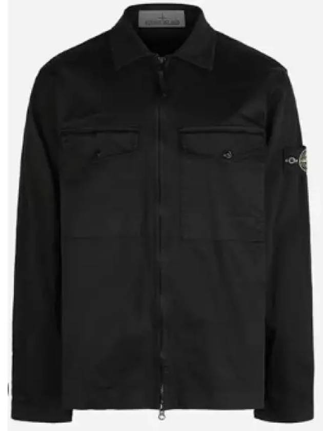 Flatt Nylon Goggle Over Long Sleeve Shirt Black - CP COMPANY - BALAAN 2