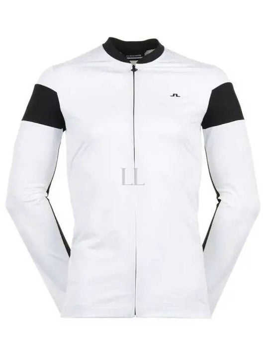 Charles Technical Zip Mid Layer Jacket White - J.LINDEBERG - BALAAN 2