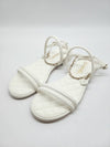 Strap Sandals Quilted Chain White G40020 - CHANEL - BALAAN 3