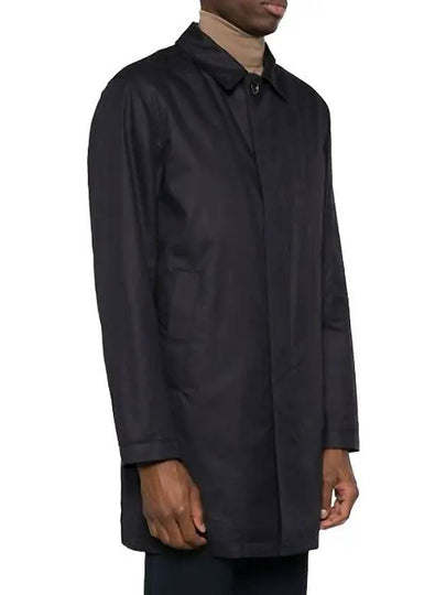 Button Up Trench Coat Black - HERNO - BALAAN 2