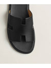 Izmir Sandal Calfskin & Noir - HERMES - BALAAN 6