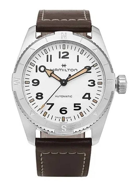 H70225510 Khaki Field Expedition Men s Automatic Leather Watch - HAMILTON - BALAAN 2