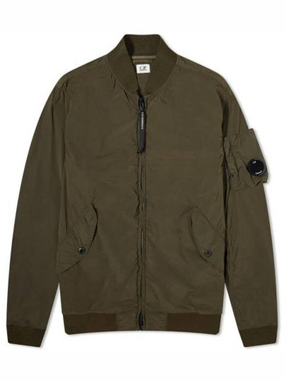 Nycra R Bomber Jacket Green - CP COMPANY - BALAAN 2