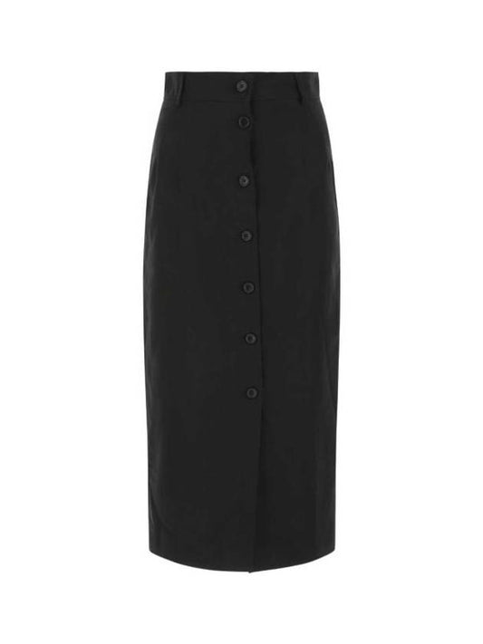 Long Skirt 2101032160010260 004 Black - MAX MARA SPORTMAX - BALAAN 1