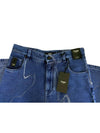 Moonlight Denim Straight Jeans - FENDI - BALAAN 8