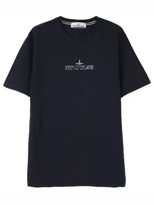 Stamp One Print Cotton Jersey Short Sleeve T Shirt Slim Fit Men s Tee - STONE ISLAND - BALAAN 1