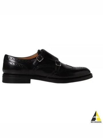 Churches Women's Belted Loafers Black DO00019XV - CHURCH'S - BALAAN 1