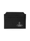 ORB Logo Card Wallet Black - VIVIENNE WESTWOOD - BALAAN 5