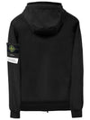 Soft Shell R Technology Nylon Hood Jacket Black - STONE ISLAND - BALAAN 3