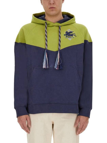 Etro Hooded Sweatshirt With Logo - ETRO - BALAAN 1