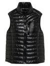 Valrs Logo Padded Vest Black - MONCLER - BALAAN 2