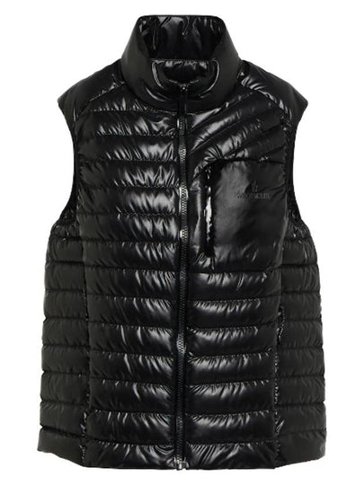 Valrs Logo Padded Vest Black - MONCLER - BALAAN 2