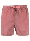 Wappen Patch Nylon Metal Swim Shorts Indie Pink - STONE ISLAND - BALAAN 2