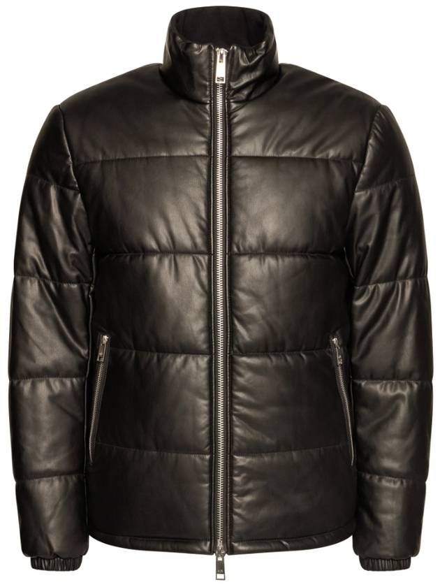 Padded Synthetic Vegan leather Down Jacket - ARMANI EXCHANGE - BALAAN 1